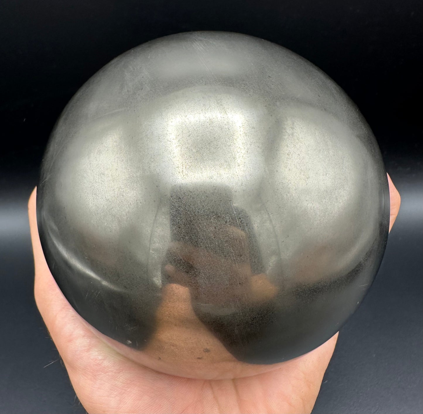 Golden Egg (IMPLANT) Ichthyosaur Vertebra fossil with stand - Whitby, North Yorkshire Jurassic Coast