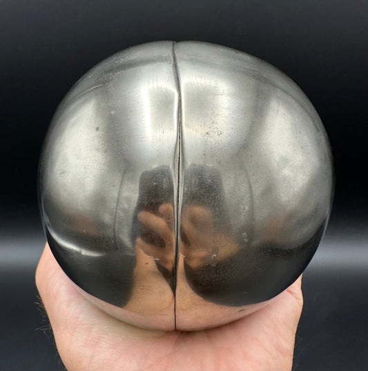 Golden Egg (GENUINE) Ammonite Fossil With Stand - Whitby, North Yorkshire Jurassic Coast Yorkshire Fossils