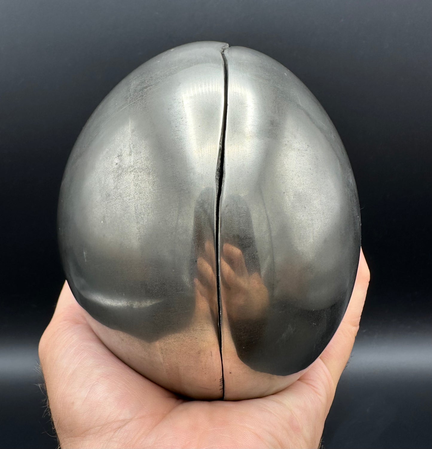 Golden Egg (GENUINE) Ammonite Fossil With Stand - Whitby, North Yorkshire Jurassic Coast Yorkshire Fossils