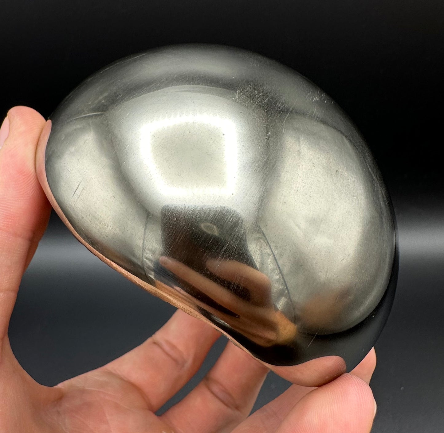 Golden Egg (GENUINE) Ammonite Fossil With Stand - Whitby, North Yorkshire Jurassic Coast Yorkshire Fossils